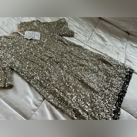 Jen’s Pirate Booty x Free People Sequin Mini Dress M - Picture 4 of 16